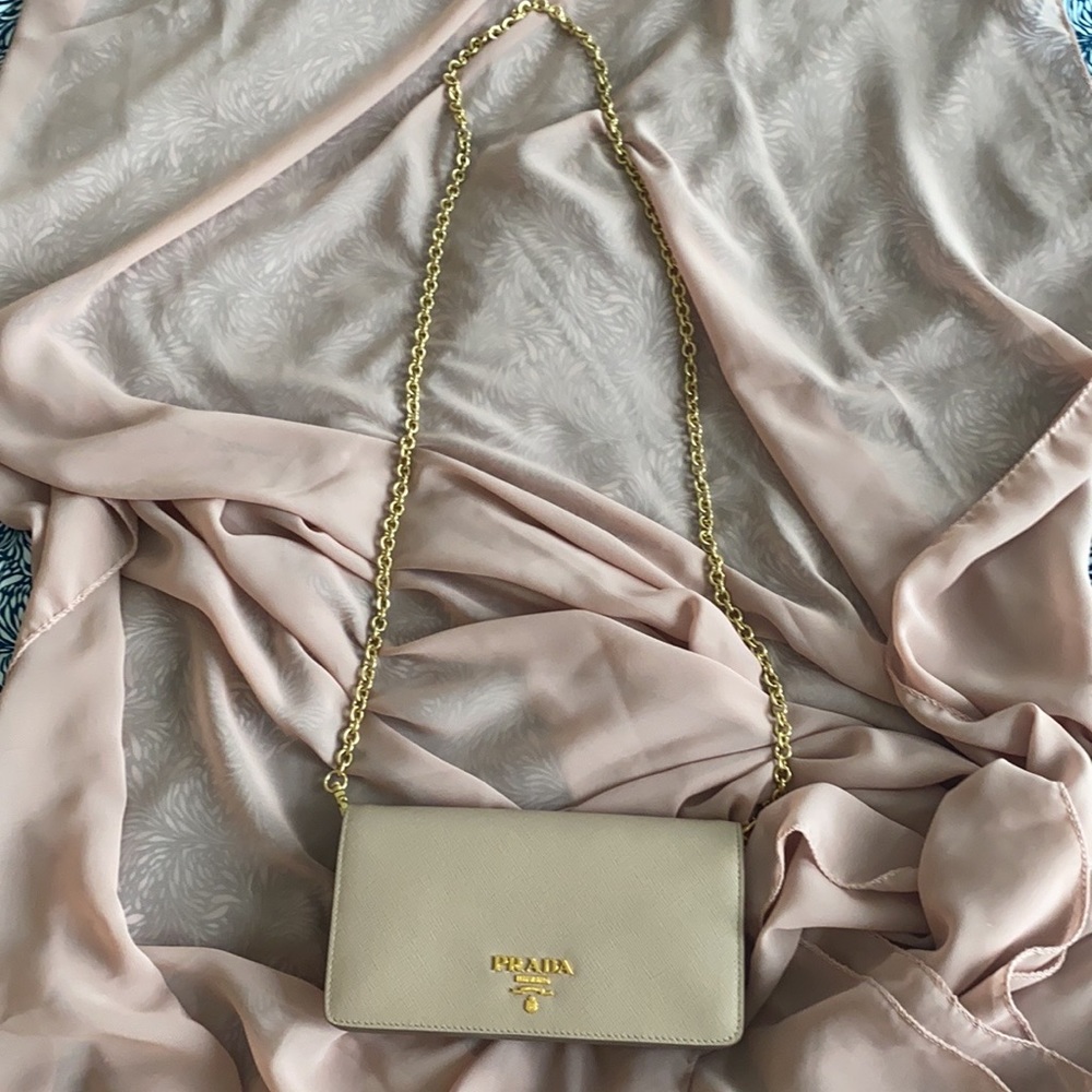 AUTHENTIC Prada Safiano Leather Mini-bag